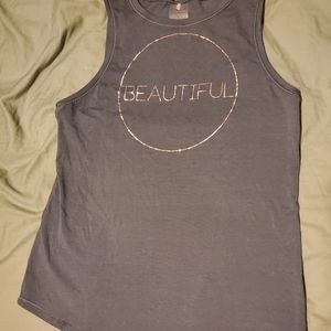 CALIA Grey Athletic Tank Top